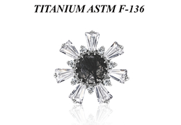 Накрутка из титана Ti Metal гербера