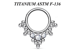 Кликер из титана Ti Metal вивиана