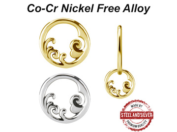 Подвеска Steel and Silver хокусай