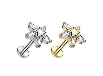 Безрезьбовой лабрет астария