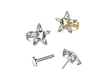 Безрезьбовой лабрет астария