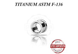 Тоннели из титана Steel and Silver с бортами
