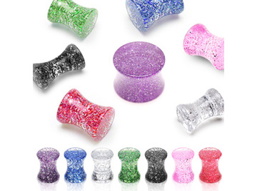 Плаги переливающиеся