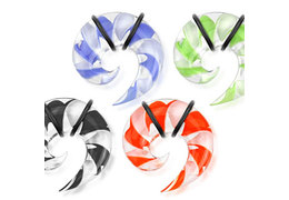 Стеклянная спираль цветная Стеклянная спираль цветная