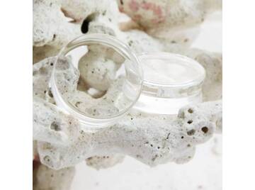 Плаги из прозрачного акрила