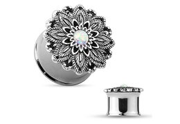 Плаги серебряный лотос