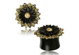 Плаги ажурный цветок