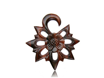 Растяжки резной цветок, пара