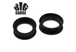 Тоннели Black big silicone