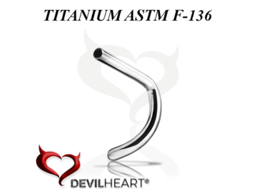 Титановая основа Devil Heart для нострила