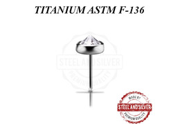 Вставка из титана Steel and Silver с Premium Zirconia Вставка из титана Steel and Silver с Premium Zirconia