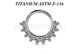 Кликер из титана Ti Metal клио