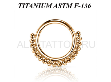 Кликер из титана Ti Metal иксия